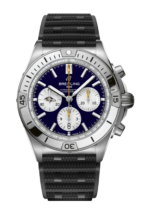 Best Review Breitling Chronomat B01 42 NFL Baltimore Ravens Replica Watch AB01342B1K2S1